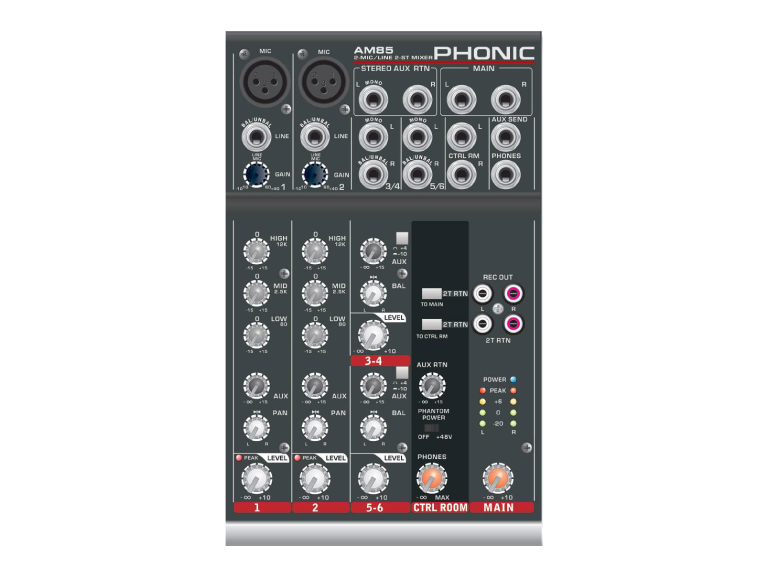  MIXER ANALOG PHONIC AM85 