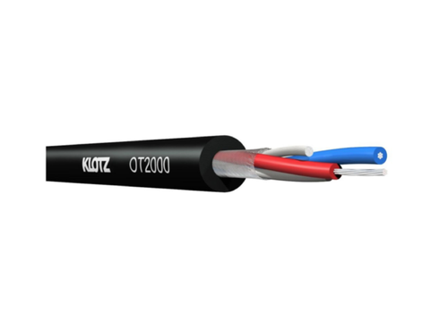 DÂY TÍN HIỆU KLOTZ OT2000.100 (high‐flex AES/EBU DMX cable, PVC black)