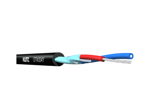 OTW204Y.100 (AES/EBU wiring & patch cable, PVC black,)