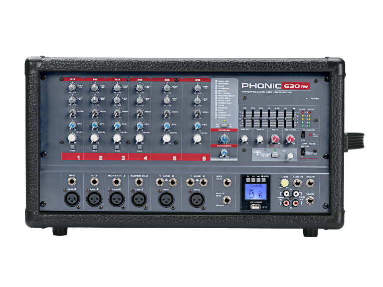 MIXER PHONIC POWERPOD 630RW 