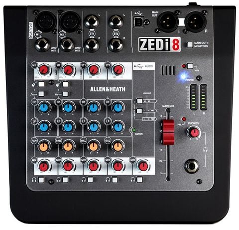 MIXER ANALOG ALLEN & HEATH ZEDi8