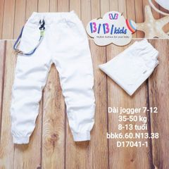 Quần jeans dài JOGGER kèm phụ kiện cho bé trai 35-50kg