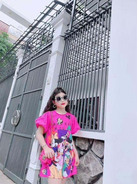 [XẢ KHO] Đầm 3D tay phồng dễ thương cho bé gái DGB292241