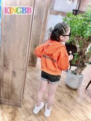 Áo khoát in gấu dễ thương cho bé gái KGB17393