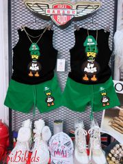 [XẢ KHO] Bộ sát nách in Vịt dễ thương cho bé trai BTB26093