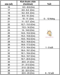 Giày LƯỜI P78 phong cách cho bé OTT91279