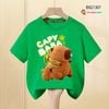 Áo thun đồng phục Gia đình Capybara cho bé trai, bé gái, bố mẹ BXG1303