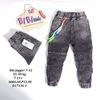 Quần jeans dài JOGGER kèm phụ kiện cho bé trai 35-50kg