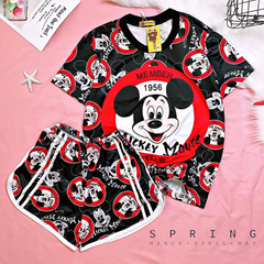 Bộ thun 3D hoạt hình cho bé gái BGB119828