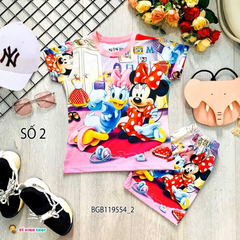 [XẢ KHO] Bộ thun lạnh 3D dễ thương cho bé gái BGB119554