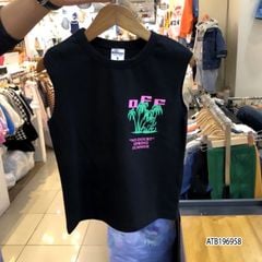 Áo thun sát nách cây dừa dễ thương cho bé trai & bé gái ngày hè ATB196958