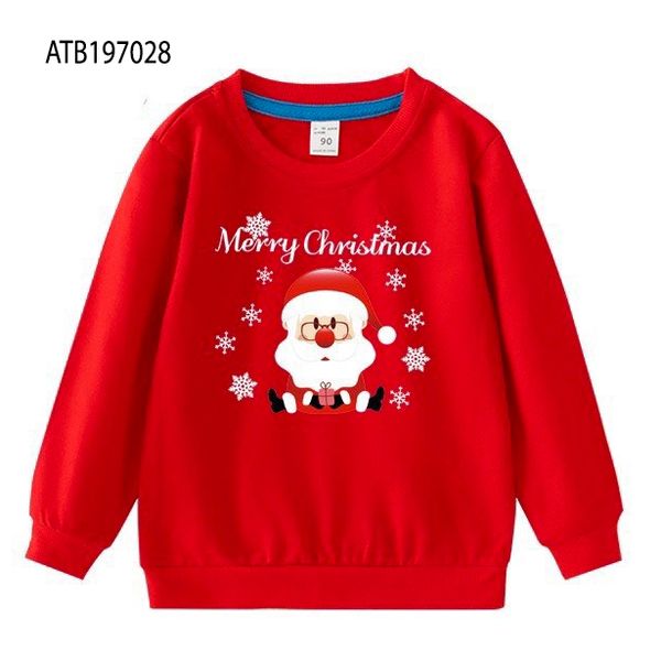 Áo thun cotton dài tay Noel dễ thương cho bé trai & bé gái ATB197028