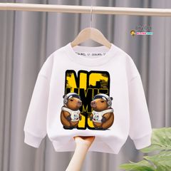 Áo dài tay thu đông in hình 3D dễ thương cho bé trai BXG1068