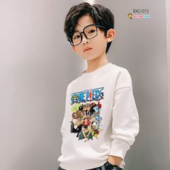 Áo dài tay thu đông in hình 3D dễ thương cho bé trai BXG1068