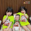 Áo thun đồng phục Gia đình BabyThree cho bé trai, bé gái, bố mẹ BXG1402