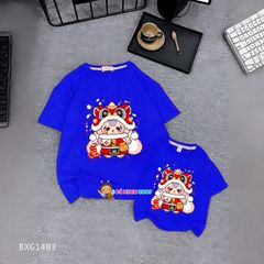 Áo thun đồng phục Gia đình BabyThree cho bé trai, bé gái, bố mẹ BXG1402