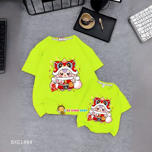 Áo thun đồng phục Gia đình BabyThree cho bé trai, bé gái, bố mẹ BXG1402