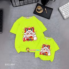 Áo thun đồng phục Gia đình BabyThree cho bé trai, bé gái, bố mẹ BXG1402