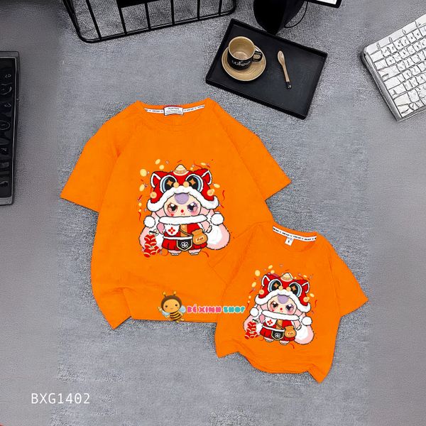 Áo thun đồng phục Gia đình BabyThree cho bé trai, bé gái, bố mẹ BXG1402