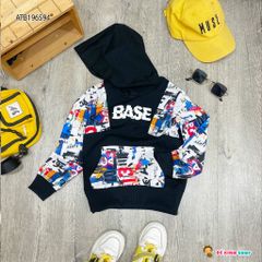 [XẢ KHO] Áo Hoodie phối 3D dễ thương cho bé trai & bé gái ATB196593
