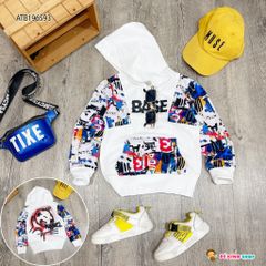 [XẢ KHO] Áo Hoodie phối 3D dễ thương cho bé trai & bé gái ATB196593