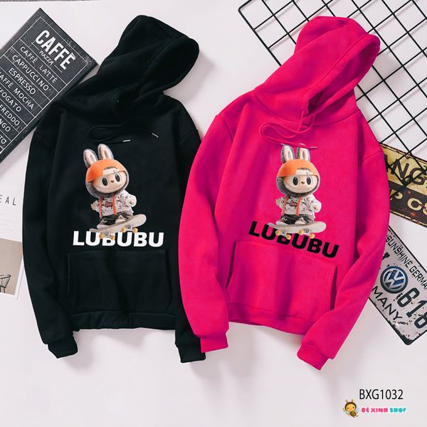 Áo hoodie Labubu dễ thương cho bé trai & bé gái BXG1032