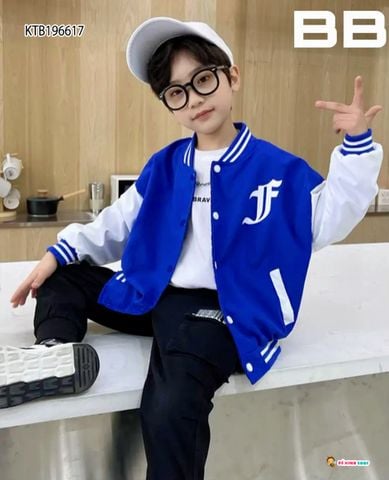 [XẢ KHO] Áo khoát Bomber caro dễ thương cho bé trai KTB196617