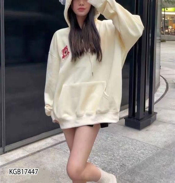[XẢ KHO] Áo hoodie nón da cá gấu dâu Lotso dễ thương cho bé gái KGB17447