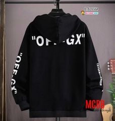 Áo khoác da cá thể  thao OFF dễ thương cho bé trai BTB28564 (PHOM RỘNG CHO BÉ 28-60KG)