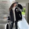 Áo khoác thun da cá phối màu thể thao dễ thương cho bé trai và bé gái BTB28921