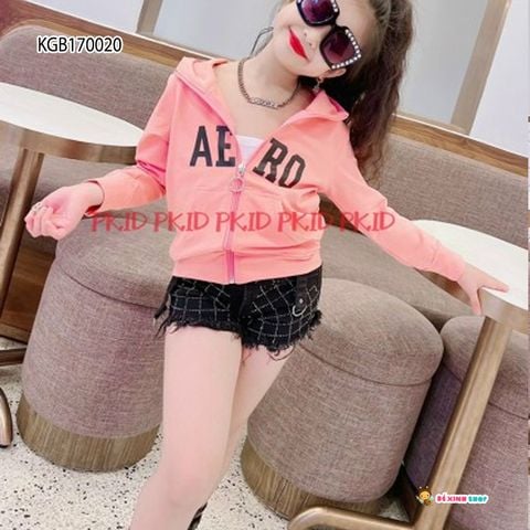 Áo khoát AERO dễ thương cho bé gái