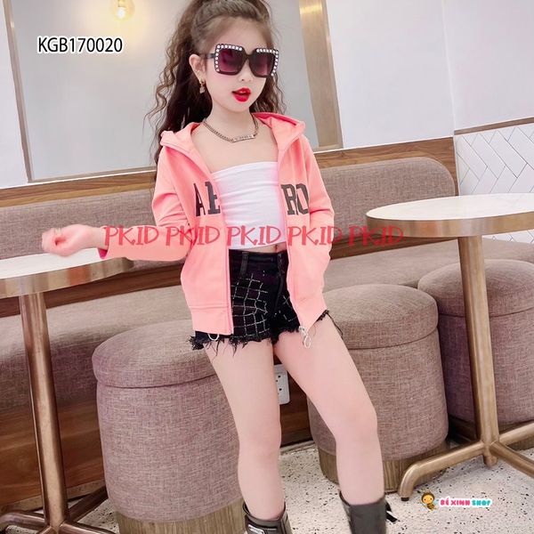 Áo khoát AERO dễ thương cho bé gái