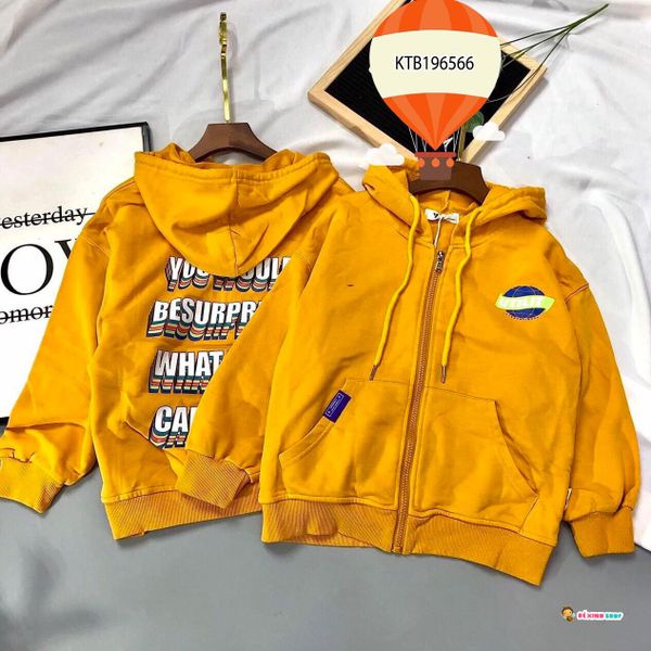 Áo khoát chữ UTILIT dễ thương cho bé trai & bé gái KTB196566