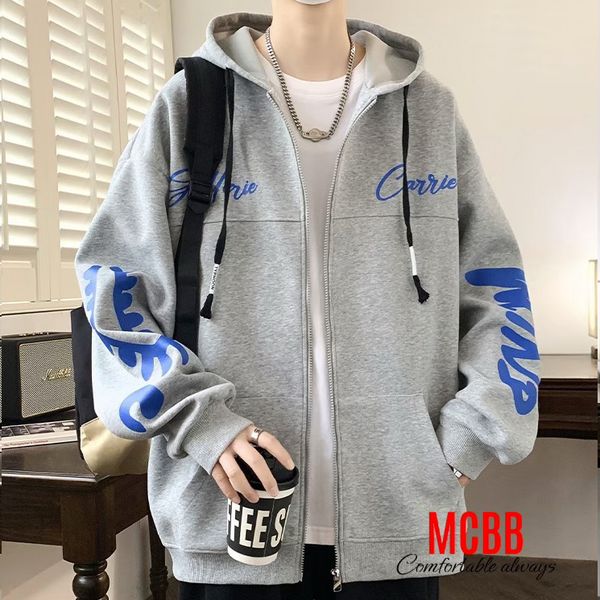 Áo khoát da cá in chữ dễ thương cho bé trai BTB28481