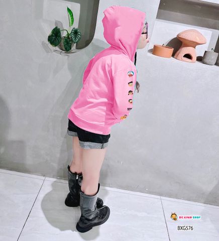 [XẢ KHO] Áo khoát Doremon dễ thương cho bé gái BXG576