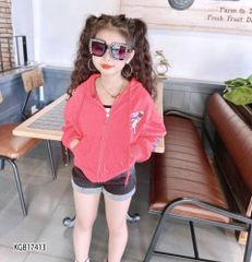 Áo khoát hoạt hình dễ thương cho bé gái KGB17411