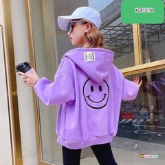 Áo khoát nón Mặt cười Mickey dễ thương cho bé gái KGB17157