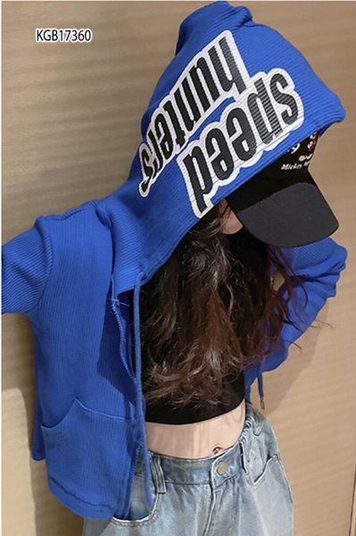 Áo khoát chữ Hiphop Speed dễ thương cho bé gái KGB17358