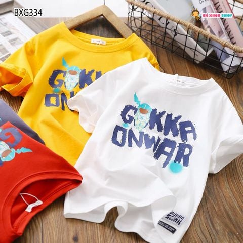 [XẢ KHO] Áo thun IN CHỮ dễ thương cho bé trai BXG334