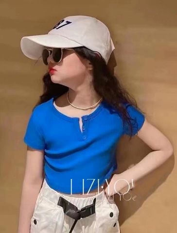 [XẢ KHO]Áo thun gân dễ thương cho bé gái AGB17209