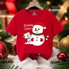 Áo thun Cotton Noel dễ thương cho bé trai & bé gái mùa Giáng Sinh BXG1270