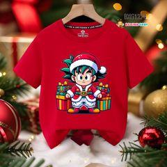 Áo thun Cotton Noel dễ thương cho bé trai & bé gái mùa Giáng Sinh BXG1270