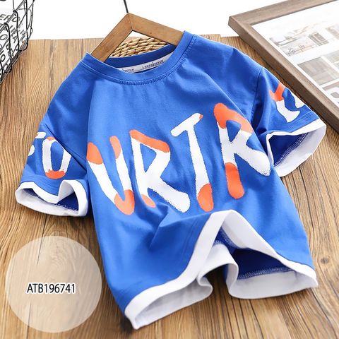 [XẢ KHO] Áo PHỐI LAI in chữ URL dễ thương cho bé trai ATB196741