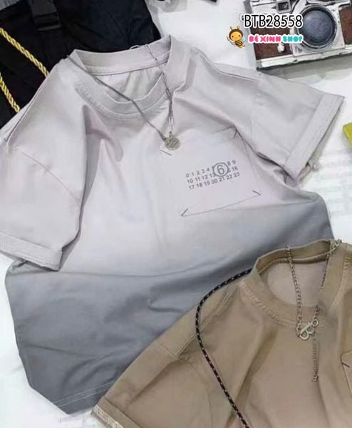 Áo thun QCCC nhiều  hoạ tiết dễ thương cho bé BTB28555