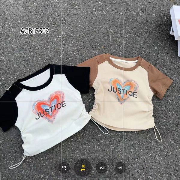 Áo thun rút dây JUSTICE dễ thương cho bé gái AGB17502