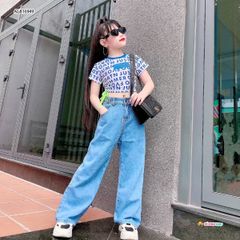 [XẢ KHO] Áo rút dây in chữ dễ thương cho bé gái AGB16947