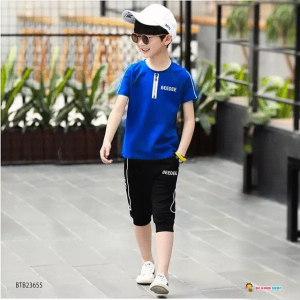 Bộ lửng BEEDDE phối dây kéo TRẮNG BTB23652