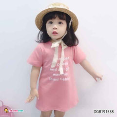 [XẢ KHO] Đầm thun in chữ DGB191537