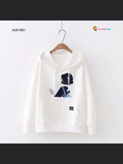 [XẢ KHO] Áo hoodie NÓN IN CÔ GÁI  AGB16799