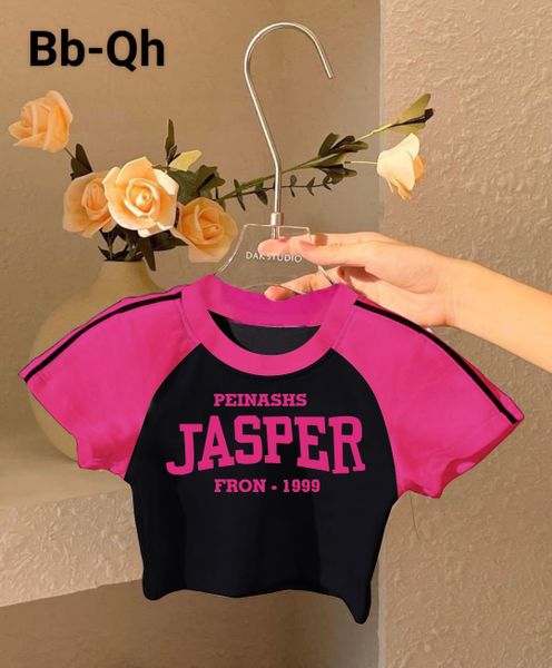 Áo thun croptop JASPER dễ thương cho bé gái